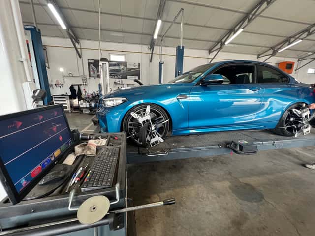 Geometrie sport 3D + setup track – BMW M2 · F87